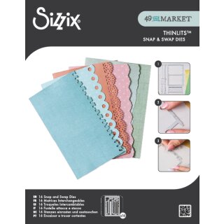 Thinlits Die by 49 and Market Snap and Swap Journal Set (16pcs)