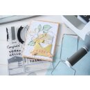 Clear Stamps w/Framelits Die by 49 & Market Sweet Sprigs (19+9pcs)