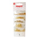 Schmuckteile Goldfarben 6-Sorten