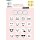 Stanzschablone Smiley mit Stempel 27 Teile