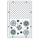 Sizzix Studio Clear Stamps w/Stencils by Mark Montano My Favorite Things (3pcs)