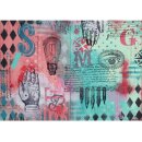 Sizzix Studio Clear Stamps w/Stencils by Mark Montano My Favorite Things (3pcs)