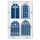 Sizzix Studio Clear Stamps w/Stencils by Mark Montano Weather Wonder