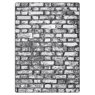 Sizzix 3D Texture Fades by Tim Holtz A5 Brickwork