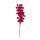 Beerenzweig beflockt rot 23cm