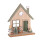 Deko-Haus mit Bär Winterlich, 185x55x205mm