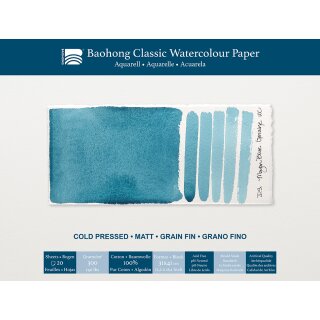 Baohong - Classic Block Cold Pressed 31 x 41 cm