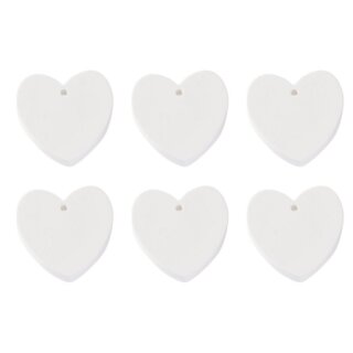 Silikonform Herzanhänger 35mm 6 Formen