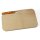 Schneidebrett mit Messer 26x15x1,2 cm