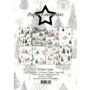 Winter Scene A5 Paper Pad 24 Blatt