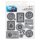 Simon Hurley Create Cling Mount Stamp Christmas Postage