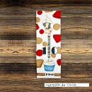 Stanzschablonen Label 13 Stück