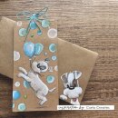 Stanzschablonen Label 13 Stück