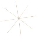 Drahtstern zum auffädeln von Perlen, 2 St. 8...