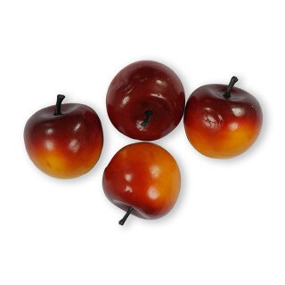 4x Styroporapfel Rot, 35mm