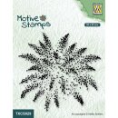 Clear-Stamp Feuerwerk Goldener Regen 8x8cm