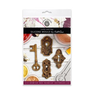 Cosmic Shimmer Silicone Mould Locks and Key