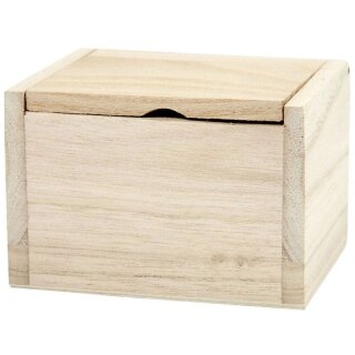 Holzschatulle, Holzbox 100x82x67mm