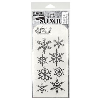 Snowflakes Tim Holtz Layering Stencil