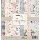 Hapiness 30,5x30,5cm, 10 Bogen in 5 Designs