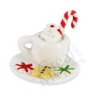 Weihnachtsschokolade mit Deko Miniatur