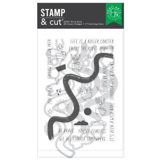 What A Ride Stamp & Cut Set Wild Ride