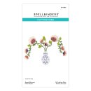 Regal Reflections Etched Dies Regal Blooms