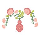 Regal Reflections Etched Dies Regal Blooms