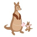 Say Cheese Classic Pooh Baby Etched Dies Kanga & Roo Characters