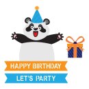 Sending Hugs Etched Dies Birthday Bear