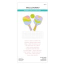 This Is Life Clear Stamp & Die Set Born to Dink