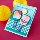 This Is Life Clear Stamp & Die Set Born to Dink