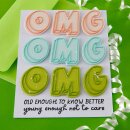 Aged to Perfection Etched Dies OMG