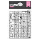 Spring Meadow Hero Transfers Grids & Icons Mixed Media