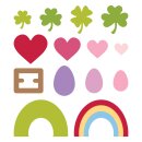 3D Felt Décor Spring Etched Dies Spring Embellishments