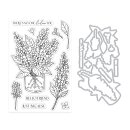 Spring Meadow Stamp & Cut Set No One Lilac You