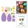 3D Felt Décor Etched Dies Spring Eggs & Flowers