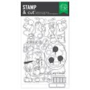 Eggstra Special Stamp & Cut Set Color My World