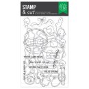 Eggstra Special Stamp & Cut Set Spring Tweetings
