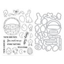 Eggstra Special Stamp & Cut Set Spring Tweetings