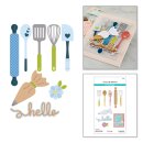 Make It & Bake It Etched Dies Fluff, Frost & Roll