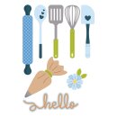 Make It & Bake It Etched Dies Fluff, Frost & Roll