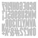 Thinlits Die by Tim Holtz Alphanumeric Bulletin (43pcs)