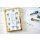 Sizzix Studio Clear Stamp Set 7PK Flowers and Creatures by Willow Wolfe