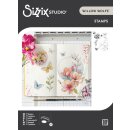 Sizzix Studio Clear Stamp Set 7PK Magnolia by Willow Wolfe