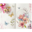 Sizzix Studio Clear Stamp Set 7PK Magnolia by Willow Wolfe