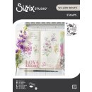 Sizzix Studio Clear Stamp Set 13PK Love Letters by Willow...
