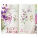 Sizzix Studio Clear Stamp Set 13PK Love Letters by Willow Wolfe