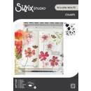 Sizzix Studio Clear Stamp Set 11PK Wild Blooms by Willow...