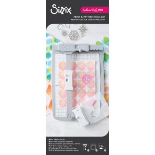 Sizzix Stencil & Stamp Tool Accessory Making Tool Print and Pattern